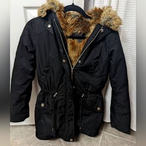 XS Danier faux fur parka